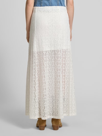 ICHI Maxirock mit Spitze Modell 'MERMAIDA' Offwhite 5