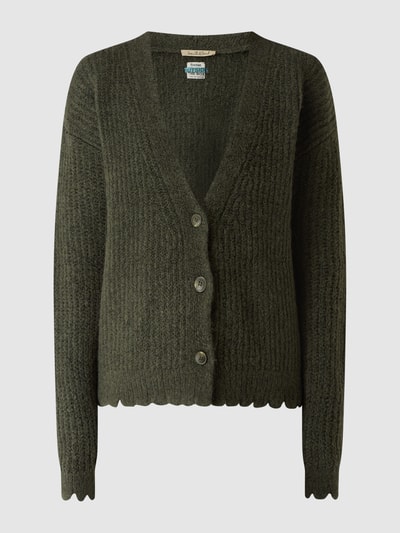 Smith and Soul Cardigan mit Alpaka-Anteil Dunkelgruen 2