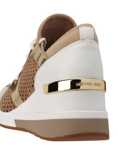 MICHAEL Michael Kors Sneaker Wedges 'Scout' mit Perforationen Beige 2