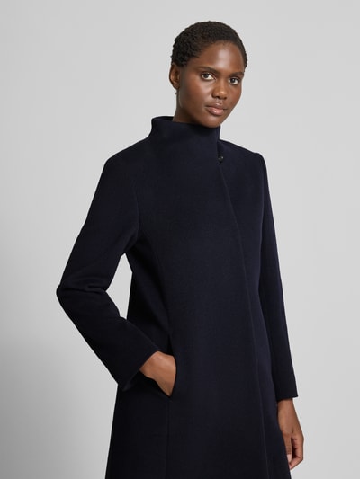 ICONS Cinzia Rocca Mantel mit Kaschmir-Anteil Marine 3