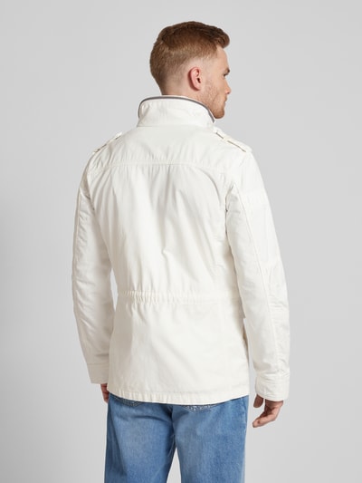 Wellensteyn Funktionsjacke in unifarbenem Design Modell 'COLONEL' Weiss 5