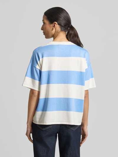 ICHI Relaxed Fit Shirt aus Viskose-Mix Modell 'LULS' Hellblau 5