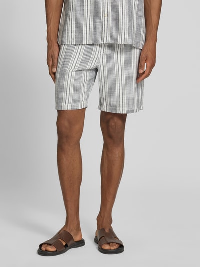 s.Oliver RED LABEL relaxed fit short van puur katoen Marineblauw - 4