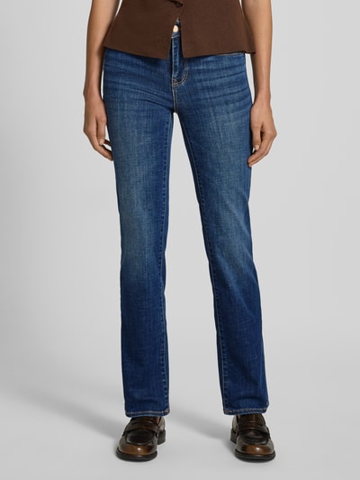 Vero Moda Bootcut jeans van katoenmix, model 'FLASH' Marineblauw - 4