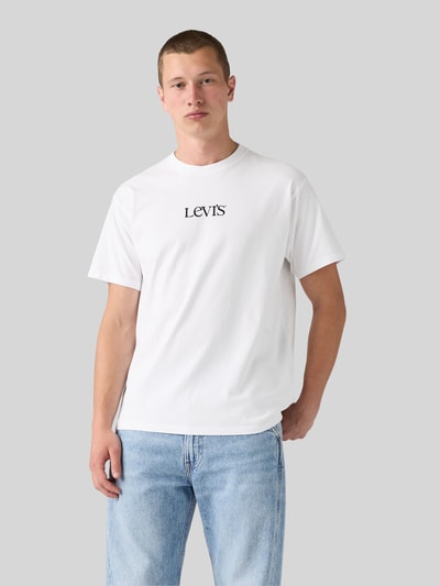 Levi's® Vintage Fit T-Shirt aus reiner Baumwolle Weiss 4