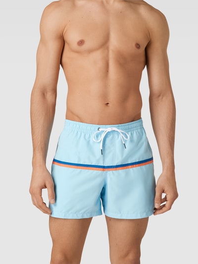 Quiksilver Badehose mit Kontraststreifen Modell 'BETWEEN WAVES VOLLEY' Hellblau 1