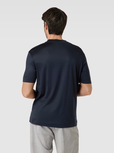 Emporio Armani T-Shirt mit Label-Stitching Marine 5