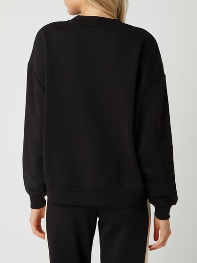 Calvin Klein Jeans Sweatshirt mit Logo-Stickerei  Black 5