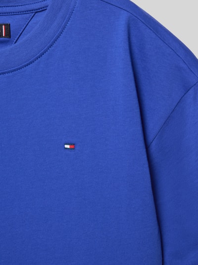 Tommy Hilfiger Teens Regular fit T-shirt van puur katoen  Koningsblauw - 2