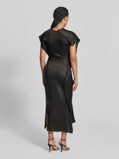 Victoria Beckham Abendkleid mit asymmetrischem Saum Victoria Black 5