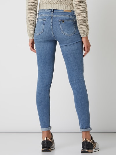 Liu Jo White Skinny fit high waist jeans met stretch, model 'Divine' Lichtblauw - 5