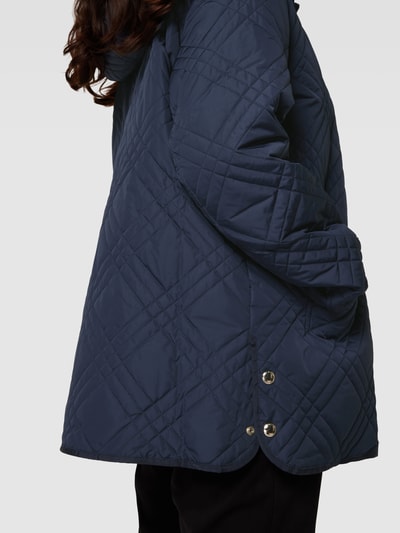 Tommy Hilfiger Curve PLUS SIZE Steppjacke mit Teddyfutter Marineblau 3