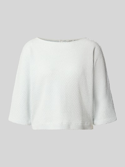 OPUS Loose Fit Pullover mit Baumwoll-Anteil Modell 'Sassoni' Hellblau 1