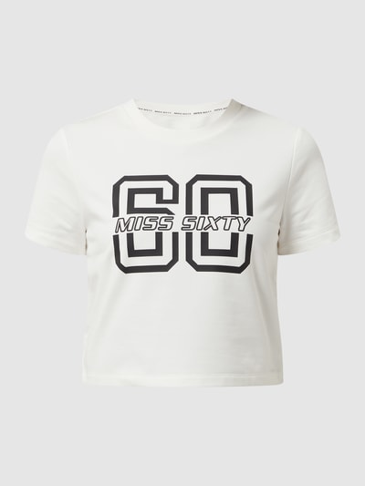 MISS SIXTY T-shirt met logoprint  Offwhite - 2