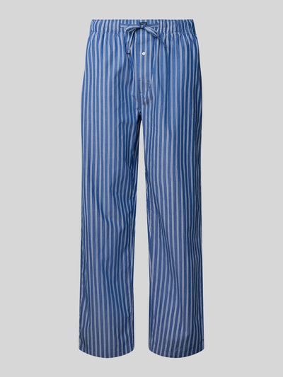 Christian Berg Men Relaxed Fit Pyjama-Hose mit Tunnelzug Blau 1