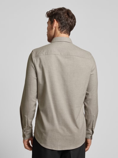 Drykorn Regular fit overhemdjack met structuurmotief, model 'RAMIS' Beige - 5