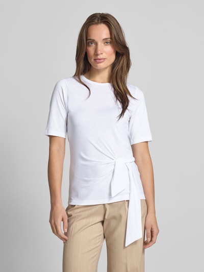 GUIDO MARIA KRETSCHMER WOMAN Extra lang T-shirt, model 'EMINA' Wit - 4