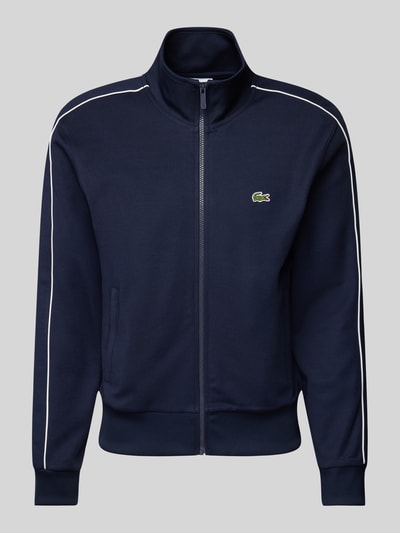 Lacoste Sweatjacke mit Label-Detail Marine 2