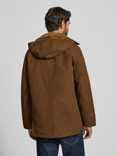 Barbour Regular Fit Funktionsjacke mit Kapuze Camel 5