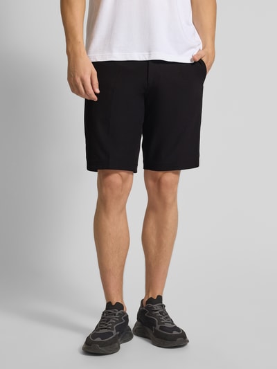 BOSS Green Slim Fit Chinoshorts mit Gürtelschlaufen Black 4