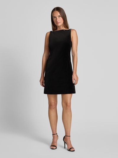 Lauren Ralph Lauren Cocktailkleid mit rückseitigem Reißverschluss Modell 'MELZAR' Black 1