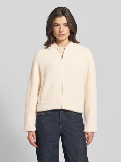 Someday Regular Fit Jacke mit Stehkragen Modell 'Nariska' Offwhite 4