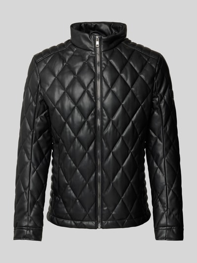 MCNEAL  Jacke in Leder-Optik mit Steppnähten Black 2