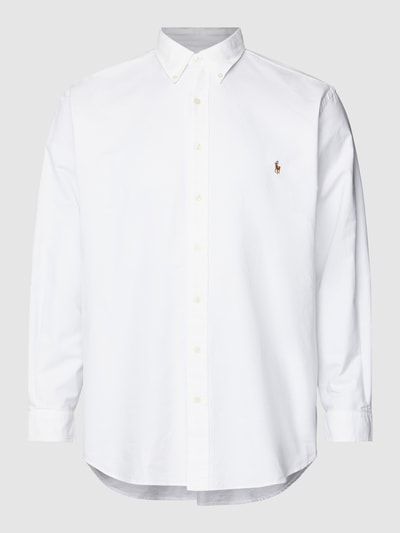 Polo Ralph Lauren Big & Tall PLUS SIZE Freizeithemd mit Button-Down-Kragen Weiss 2