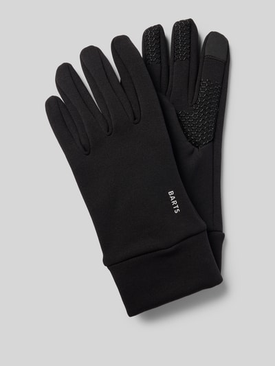 Barts Rękawiczki z nadrukiem z logo Czarny 1