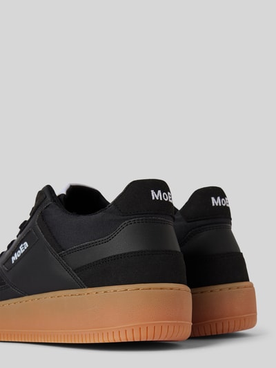 MoEa Sneakers met labeldetails, model 'GEN1' Zwart - 2