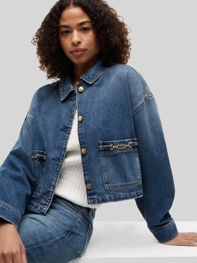 Tommy Hilfiger Regular Fit Jeansjacke aus reiner Baumwolle Bleu Melange 3