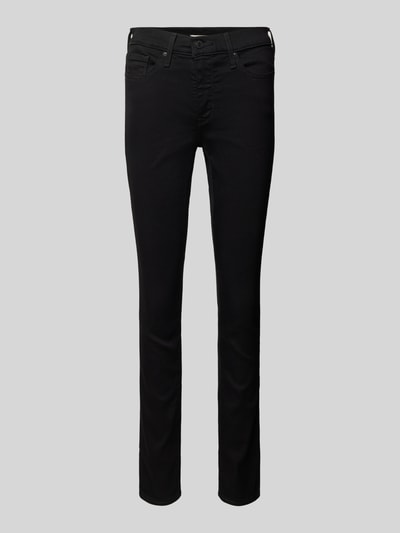 Levi's® 300 Skinny Fit Jeans im 5-Pocket-Design Modell '311' Black 2