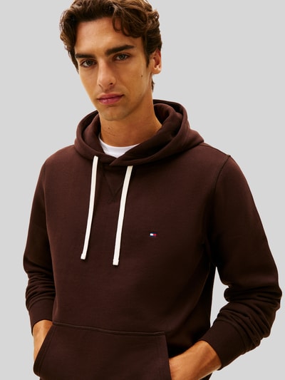 Tommy Hilfiger bluza z kapturem o kroju regular fit z mieszanki bawełny Średniobrązowy 3