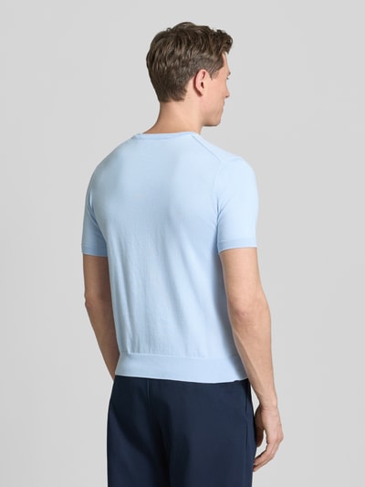 Polo Ralph Lauren Slim Fit T-Shirt aus reiner Baumwolle Bleu 5