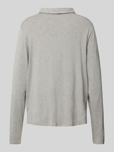 Calvin Klein Underwear Góra od piżamy z wykładanym kołnierzem i listwą guzikową Jasnoszary 3