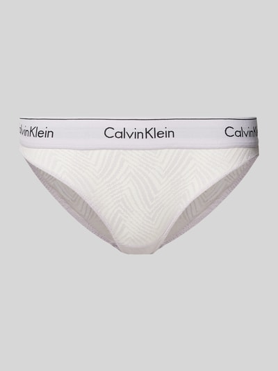 Calvin Klein Underwear Figi z paskiem z logo model ‘MODERN LACE’ Jasnofioletowy 1