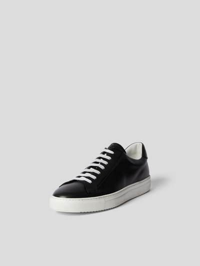 Doucal's Sneaker mit Label-Prägung Schwarz 3