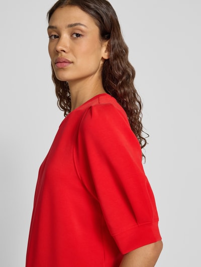s.Oliver RED LABEL Regular fit sweatshirt van scuba Rood - 3