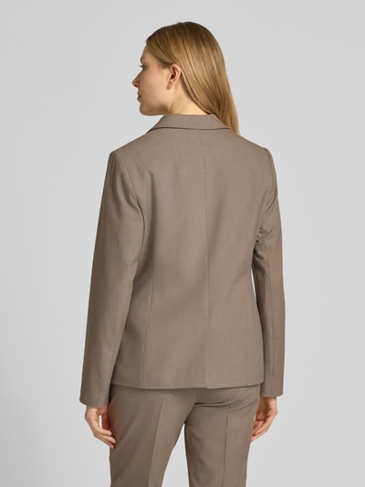 s.Oliver BLACK LABEL Slim Fit Blazer mit Viskose-Anteil Taupe 5