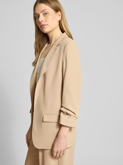 Jake*s Collection Blazer mit Reverskragen und Pattentaschen Sand 3