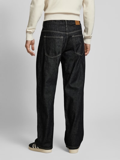 WEEKDAY Loose fit jeans in 5-pocketmodel, model 'Sphere' Zwart - 5