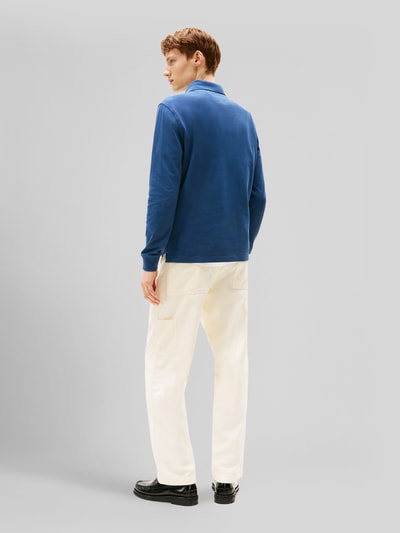 Tommy Hilfiger Regular Fit Poloshirt aus Baumwoll-Mix  Jeansblau 5