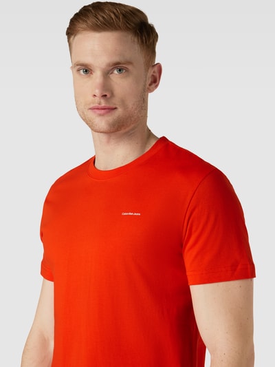 Calvin Klein Jeans T-Shirt mit Label-Schriftzug im 2er-Pack Rot 3