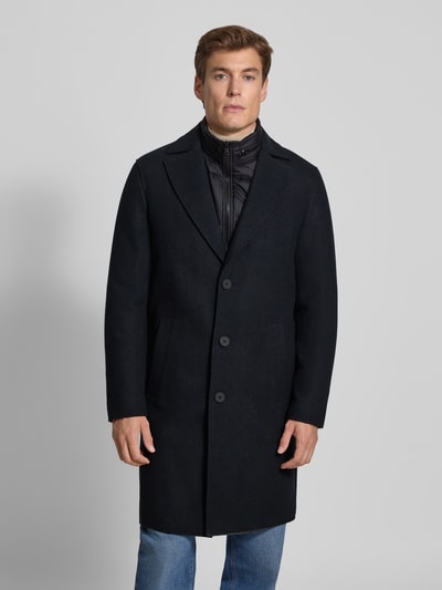 Matinique Kurzmantel aus Lanawoll-Mix  Modell 'breather' Marine 4