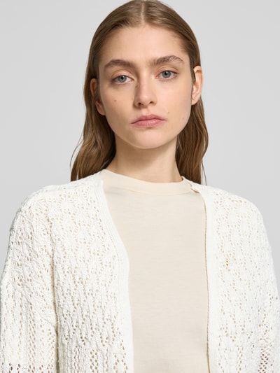 Only Regular Fit Bolero aus Ajour-Strick Modell 'NOLA' Offwhite 3