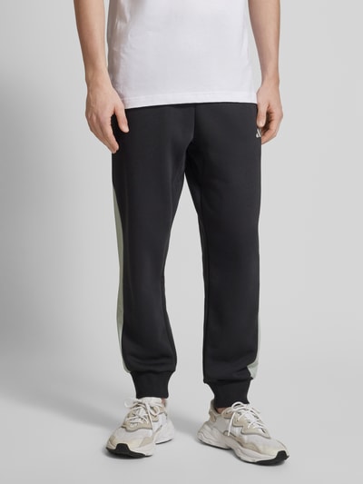 ADIDAS SPORTSWEAR Relaxed Fit Sweatpants mit Logo-Print Black 4