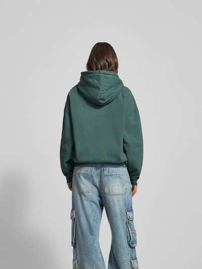 Anine Bing Oversized Hoodie mit Kapuze Dunkelgruen 5