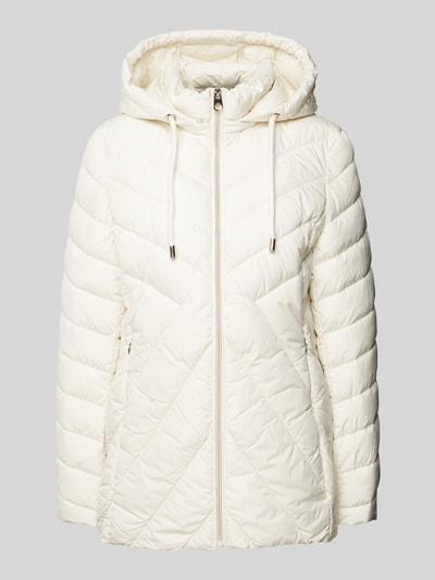 Christian Berg Woman Selection Steppjacke mit Reißverschluss Offwhite 2