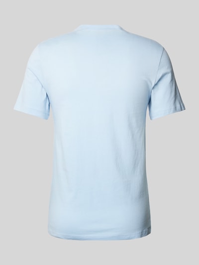 BOSS T-shirt met ronde hals Blauw - 3