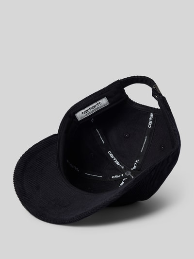 Carhartt Work In Progress Basecap mit Label-Stitching Modell 'HARLEM' Black 2